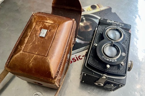 ROLLEIFLEX- Compur Rapid -Tessar 1:3,5 / 7,5cm & Case - Picture 3 of 12