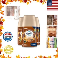 Glade Automatic Spray Refill, Air Freshener for Home and Bathroom, Cashmere Wood
