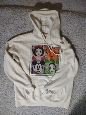 Disney 100 Years Of Wonder Hoodie Mickey, Simba Snow White Mickey Size Large