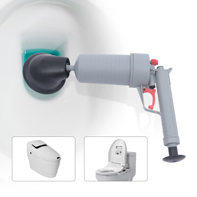 #ad #ad Air Drain Blaster Gun Pump High Pressure Plunger Toilet Sink Pipe Clog Remover $20.88