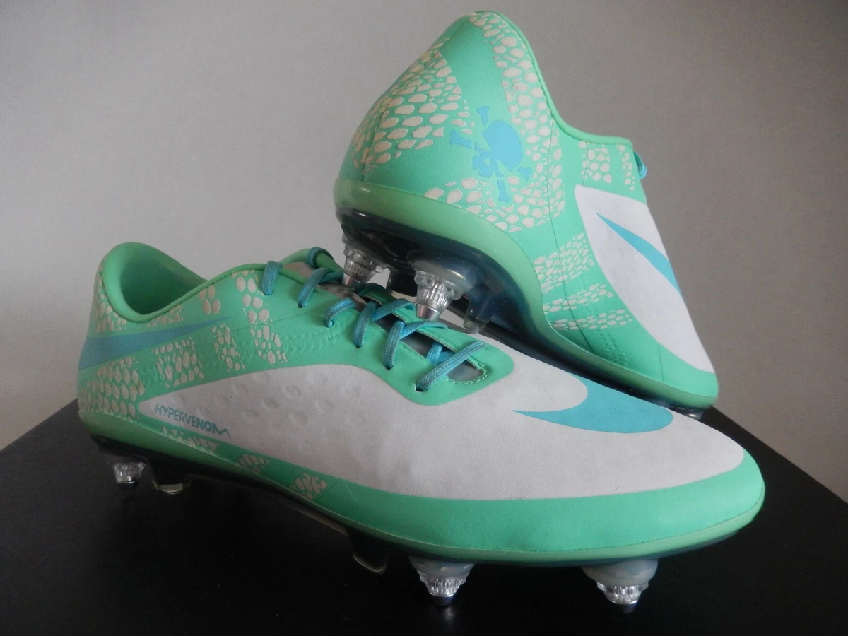 compensar interno cortar WMNS NIKE HYPERVENOM PHANTOM SG PRO ID WHITE-GREEN-BLUE SZ 7.5 [653474-992]  | eBay