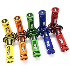Motorcycle Pro Taper Hand Grips 7/8" Handle Bar for Honda Kawasaki Suzuki Yamaha