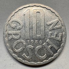 1986 Austria 10 Groschen - Beautiful Coin - #A-056-B