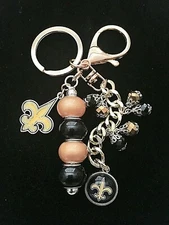 New Orleans Saints Custom Key Chain, NEW !!!!!!! ITEM !!!!!!!!!
