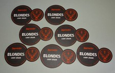 7 J&auml;germeister BLONDES LIEBT J&Auml;GER Untersetzer