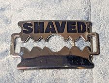 Belt Buckle-Razor Shaved
