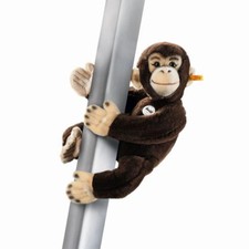 New Steiff German Stuffed Joko Monkey Magnectic Chimpanzee Plush Can Hang 060212