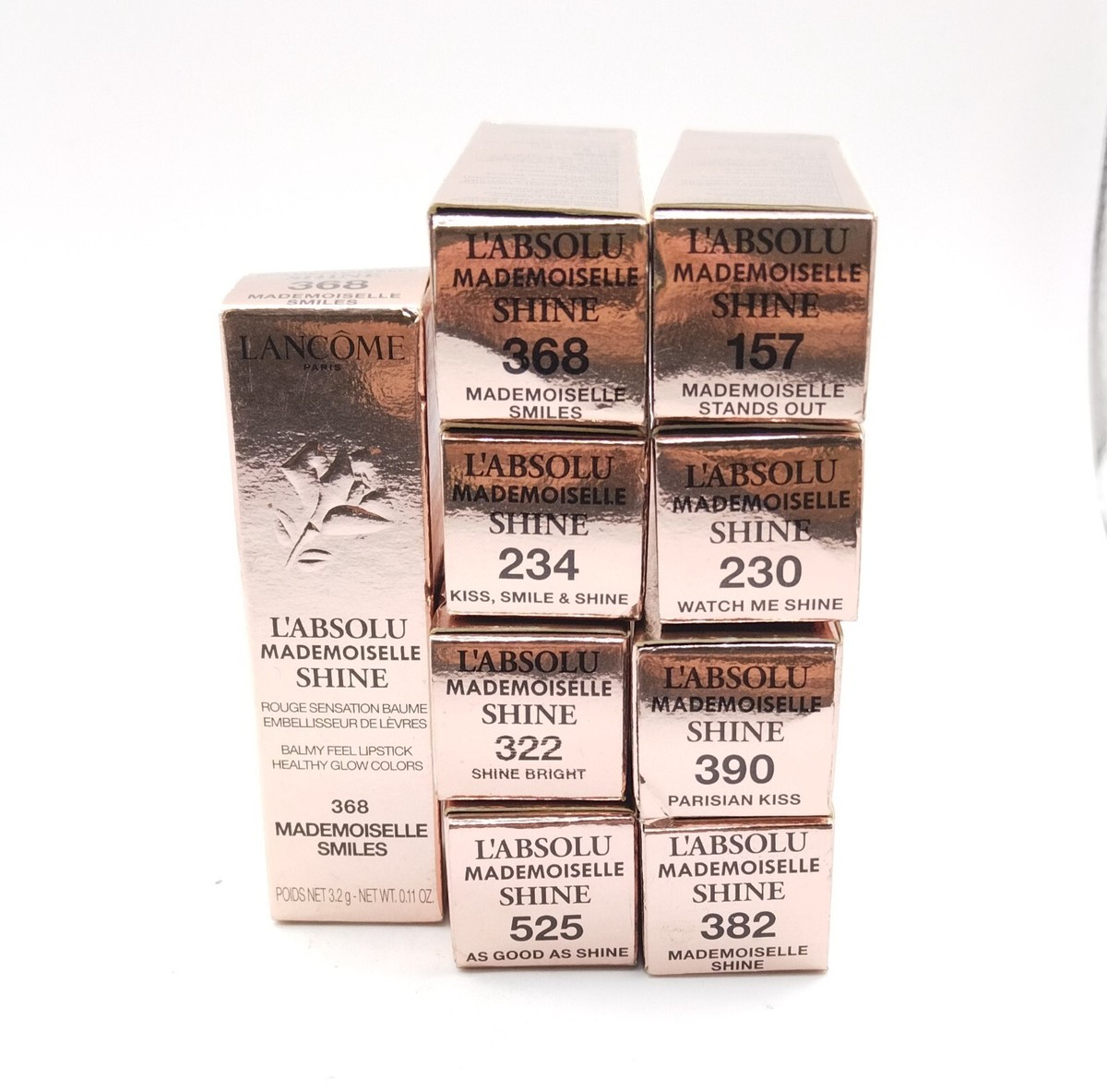 Lancome L'Absolu Mademoiselle Shine Lipstick Choose Your