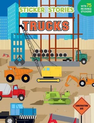 TRUCKS (STICKER STORIES) By Edward Miller **BRAND NEW**