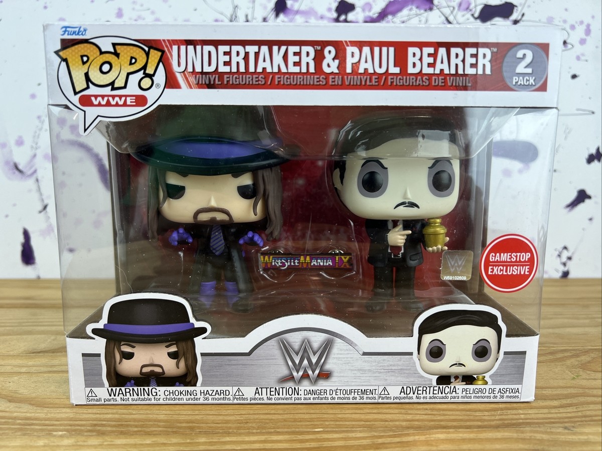 WWE POP funko『アンダーテイカー＆ローマン・レインズ』２体セット Funko POP! WWE Undertaker & Paul Bearer 2-Pack Gamestop