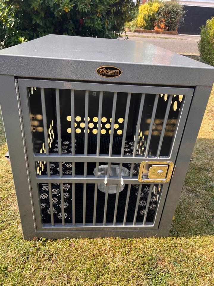 Zinger Large Dog Crate Airline Travel Model IATA Approved. eBay