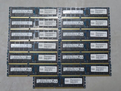 Lot of 13x - Hynix 16gb PC3-14900R 2Rx4 DDR3 -HMT42GR7AFR4C-RD **Server ...