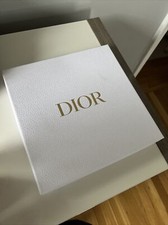 DIOR GIFT BOX NEW w/RIBBON AND GOLD DIOR STAR 10inch X 10inch X 1.5inch