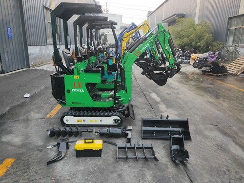 A set of 2 rubber tracks is suitable for 1 ton small crawler excavator - Picture 2 of 7