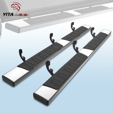 Running Board for 2019-2026 Silverado/Sierra 1500 Crew Cab 6" Side Step Nerf Bar