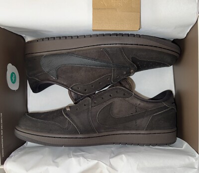Nike Jordan 1 OG Low SP x Travis Scott Velvet Brown (DM7866-202) Men's Size 13