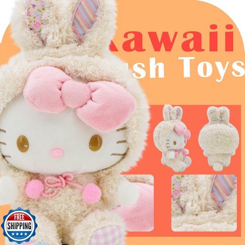 COAQAC Kawaii Dibujos Animados Coneji Serie Cross-Dressing Peluche, Conejo Relleno Lindo S - Imagen 3 de 3