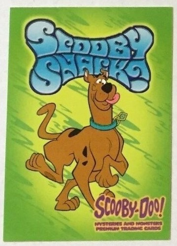 2003 Scooby Doo Mysteries And Monsters Sticker Card # S8 SCOOBY DOO Snacks - Picture 2 of 3