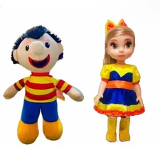 Doll Bely and Plush Beto from the Bely and Beto Show