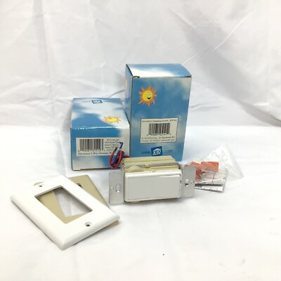 X10 3 Way Non-Dim 20 Amp Fluorescent/Halogen Switch Set WS12A & WS14A LOT OF 2