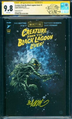 Creature from the Black Lagoon - 2024 - CGC 9.8 SS cover signature Skottie Young