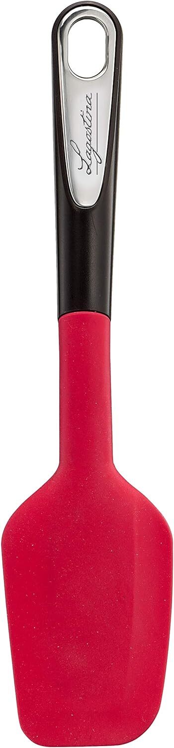 Cucchiaione Lagostina Ingenio Smart - Con Anello Antiscivolo, Nero E Rosso, Senza BPA - Foto 6