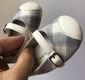 Burberry Neuf Taille 17 Nouveau Nee 1 Mois Bebe Fille Chaussure Ballerine Ebay