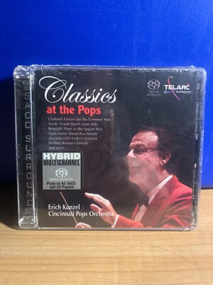 Classics at the Pops  Cincinnati Pops Orchestra  (Hybrid SACD)    NEW & SEALED!