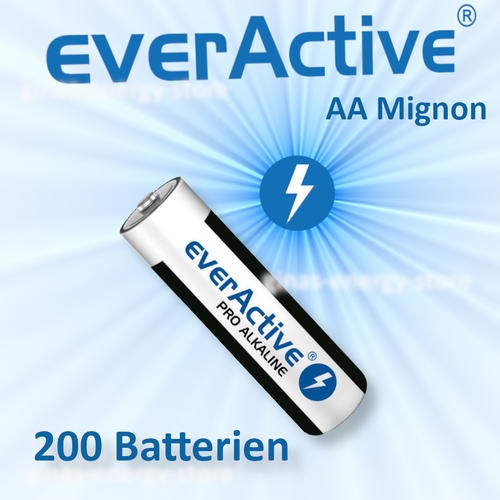 everActive Batterien Mignon Micro Baby Mono 9V A23 A27 AA AAA C D Auswahl - Afbeelding 18 van 18