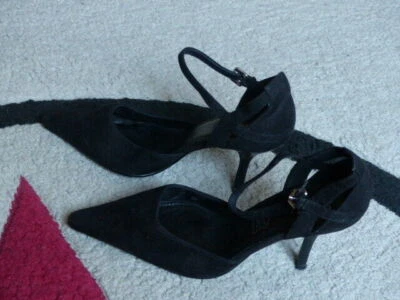 LA CITY - CHAUSSURES ESCARPINS NOIRS - 38 - Photo 1/4