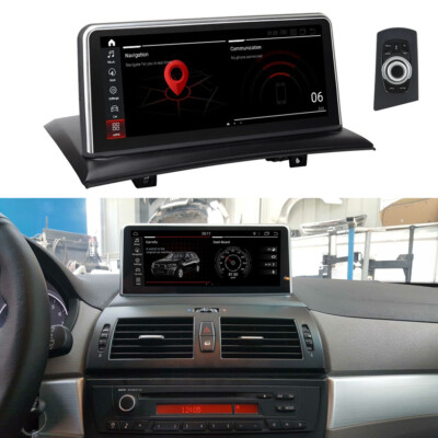 für BMW X3 E83 10.25 IPS Android 14 Autoradio GPS Navi AUX 4G LTE 6+64GB iDrive
