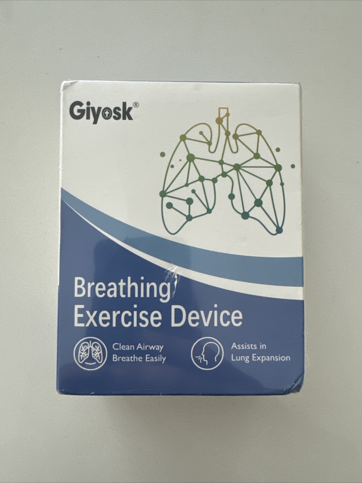 GIYOSK  Health & Wellness Device.MUCUS REMOVAL.LUNG EXPANSION DEVICE NEW
