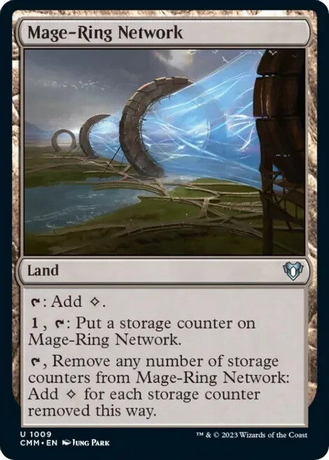 MAGE-RING NETWORK 1009 Commander Masters MTG Magic NM