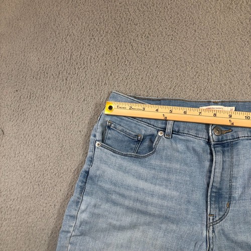 levis bermuda shorts womens 31 waist blue denim jorts - Picture 2 of 15