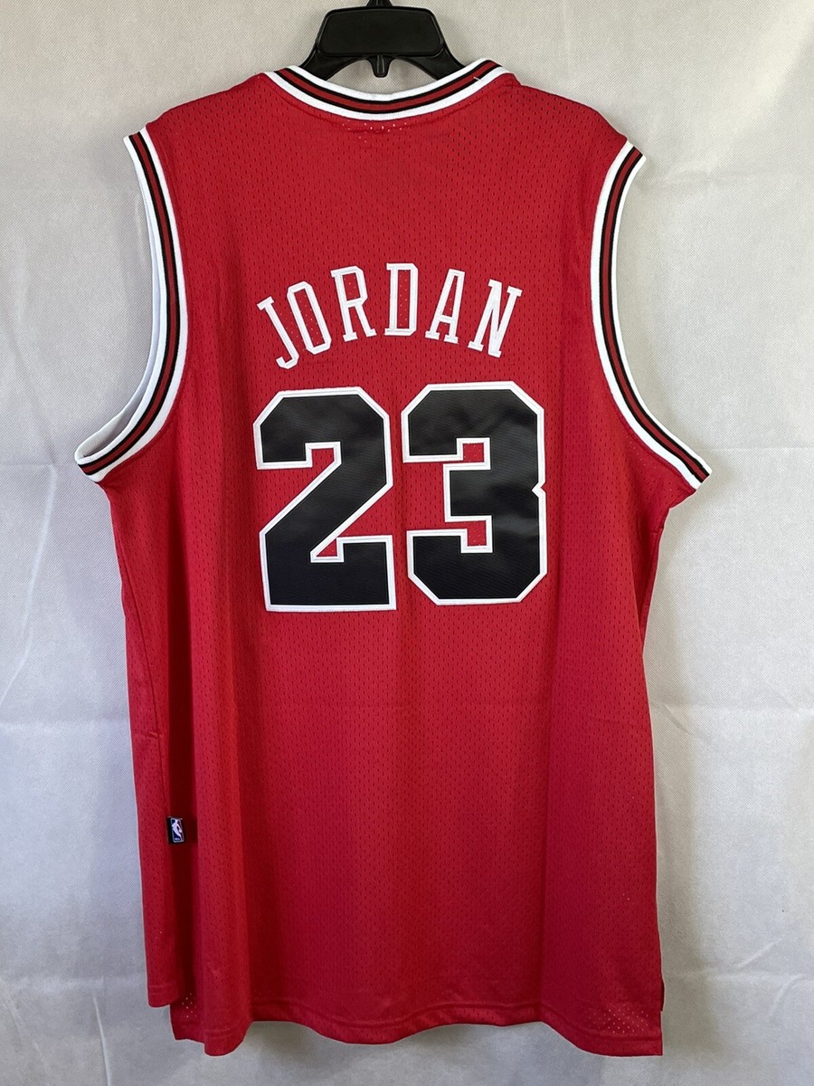 Chicago Bulls #23 Michael Jordan Jersey Sz 48 XL Mitchell Ness