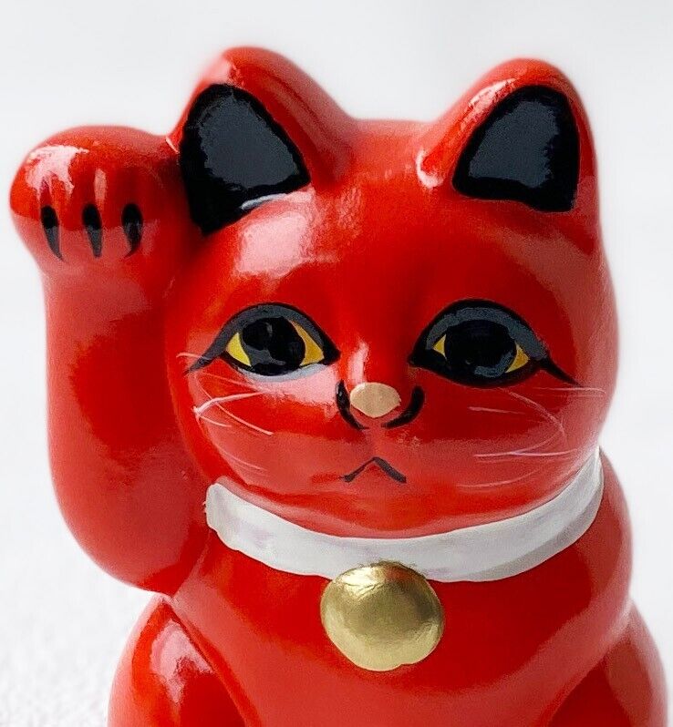 MANEKI NEKO Coinbank Japanese lucky cat TOKONAME yaki Right MANEKI NEKO Coinbank Japanese lucky cat TOKONAME yaki Right