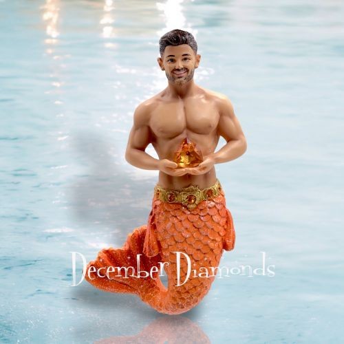 PRE-ORDEN 4.5" Noviembre Citrine Merman Por: Gay Mermen Diciembre Diamantes *ENVÍO - Imagen 1 de 1