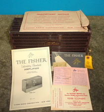 Amplificatore valvolare The Fisher 20-A Mono EL84 condizioni incredibili con documenti funziona