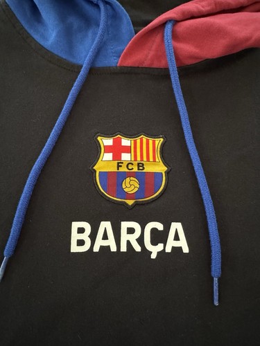 FC Barcelona Barca Men’s Soccer Hoodie Official Item, Size Adult Small - Picture 3 of 10