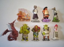 JUEGO DE FIGURAS SORPRESA KINDER SHREK 4 FOREVER AFTER 2010 - FIGURAS COLECCIONABLES