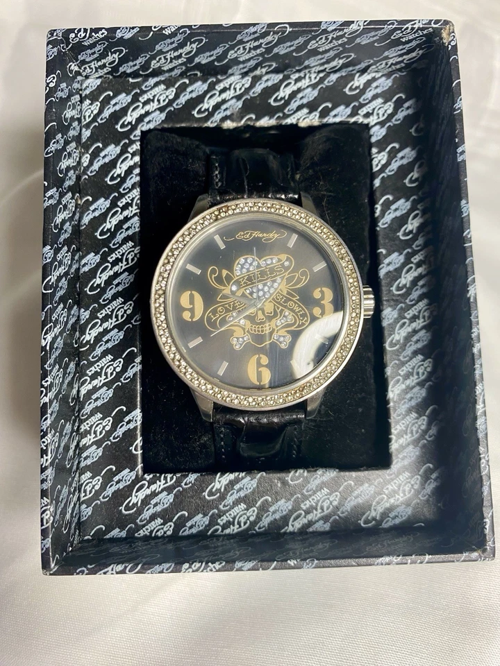 Watch Ed Hardy Love Kills Slowly Limited Edition, - Image 2 of 4