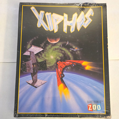 Electronic Zoo Xiphos Amiga / IBM PC Simulation Space Flight - Manual Included