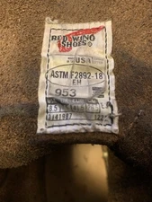 Red Wing Men’s Boots Model 953 Size 8.5 Wide Runs Large As Men’s 9