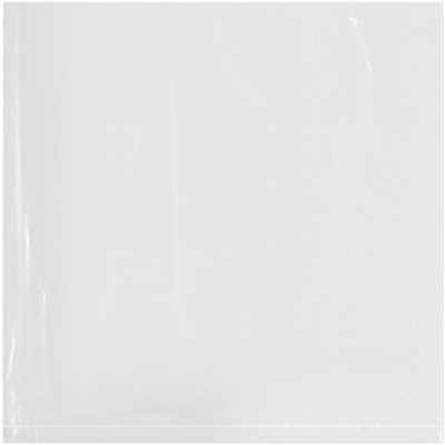 Plymor 6'' x 6'', 2 Mil Flat Open Clear Plastic Poly Bags