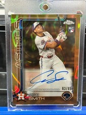 2025 Topps Chrome Update Series - Rookie Autographs Cam Smith #RA-CAM Gold &...