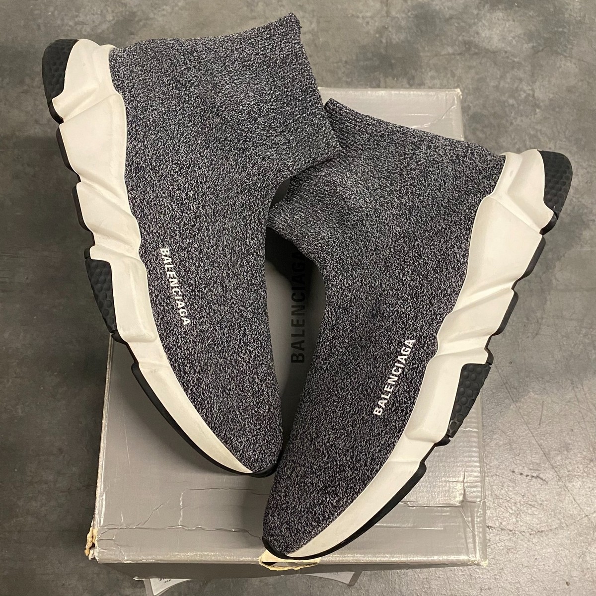 Size 47 - Balenciaga Speed Trainer Sneakers Mens 587286 Super