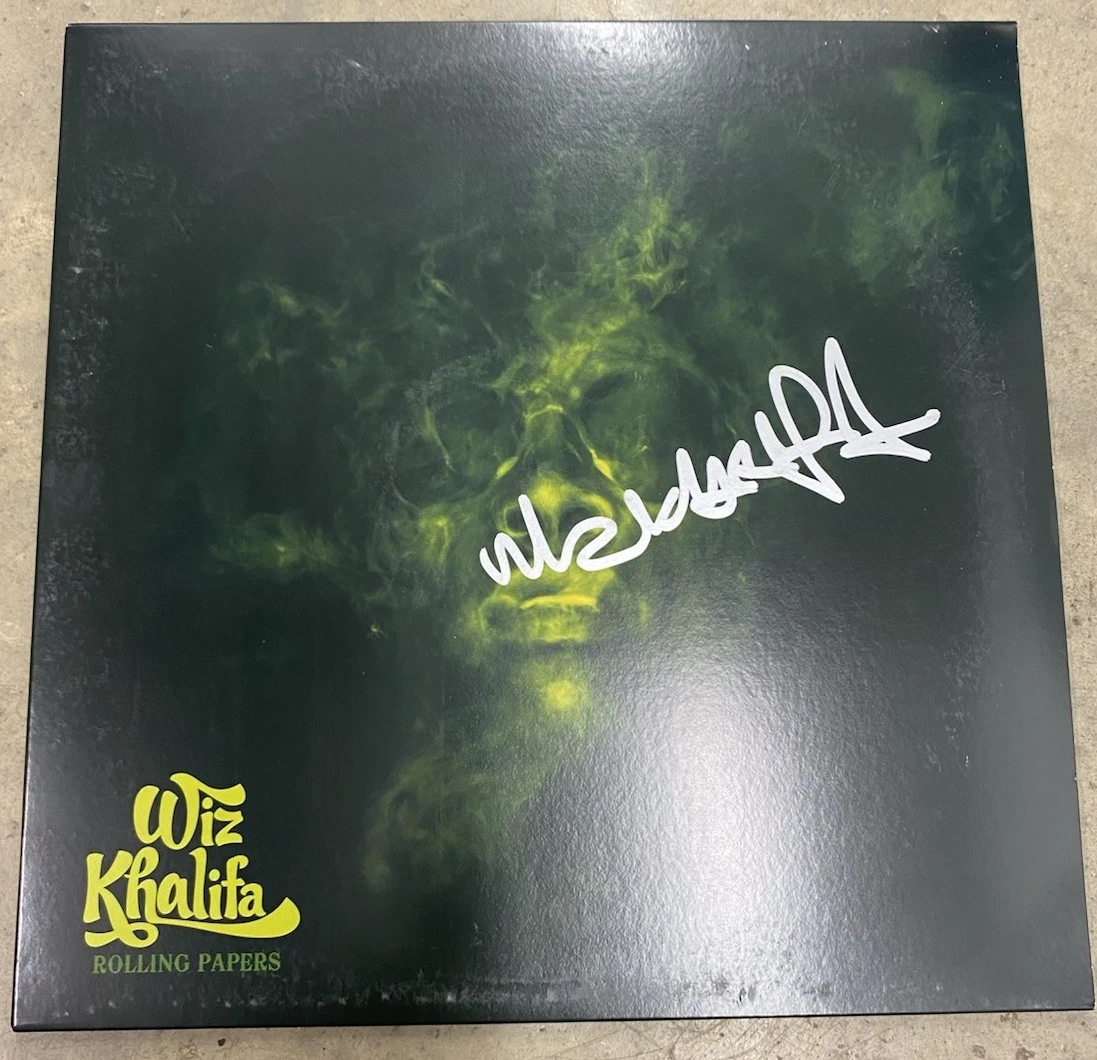 Wiz Khalifa In Original Autographed Rap & Hip Hop Memorabilia for