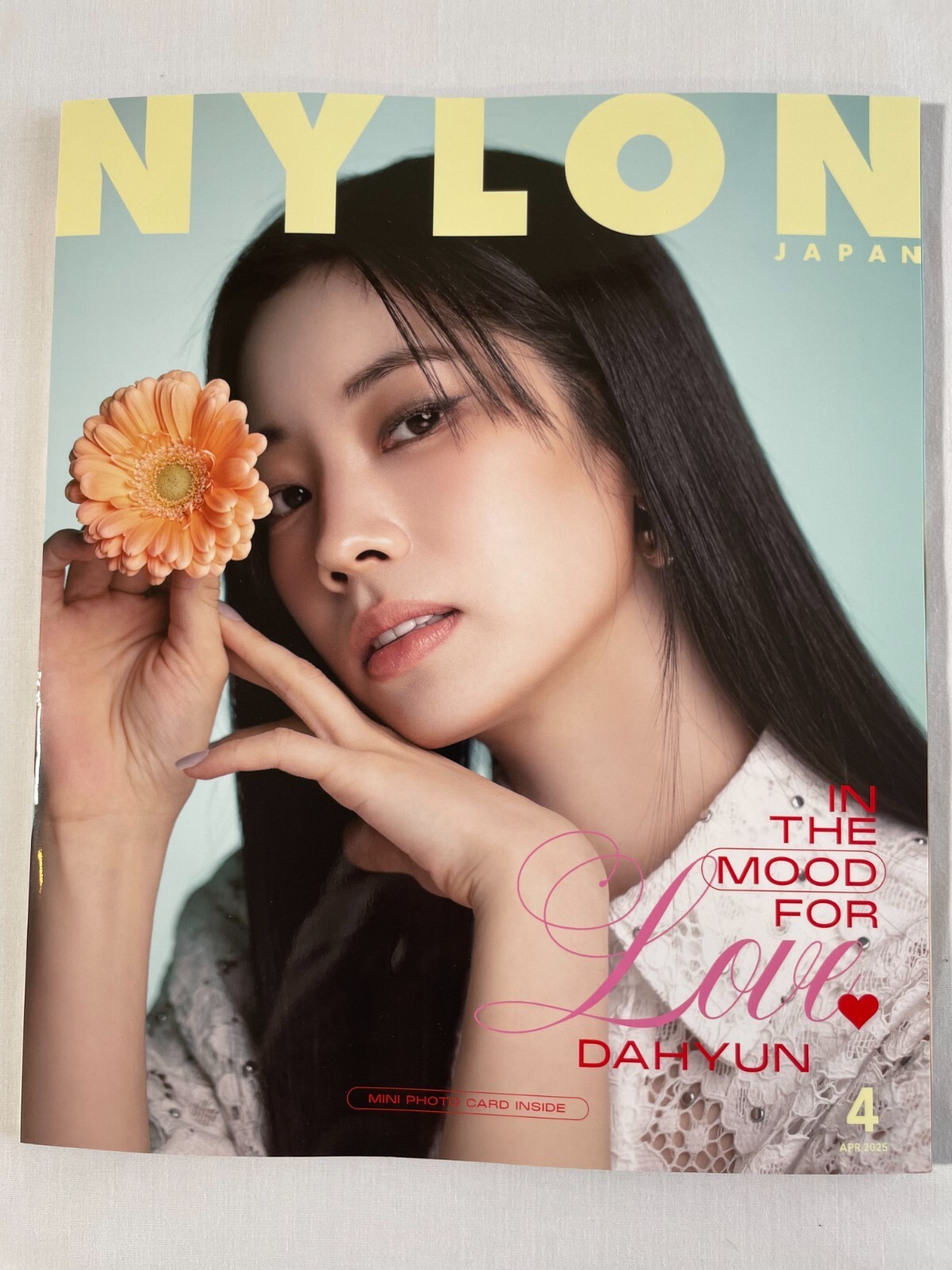NYLON JAPAN April 2025 Dahyun TWICE Cover Magazine Japan Hana Keisuke Watanabe