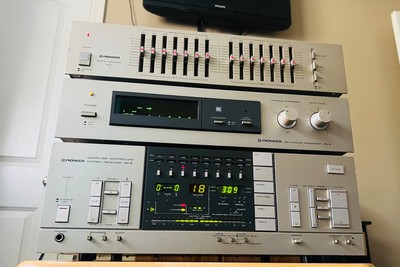 Vtg Pioneer SX-8 Stereo Receiver Amplifier RG-9 Dynamic