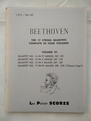 The 17 string quartets complete in four volumes. Vol. IV, Quartet 14-17. Quartet